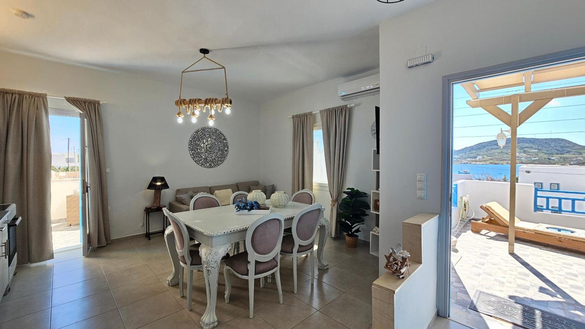 Harmony Villa Milos Pollonia Exterior foto